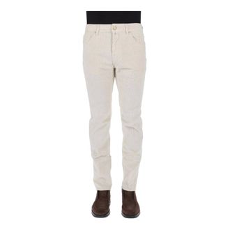 Jacob Cohen Pantaloni dritti Scott - - Trousers - Uomo - Beige - W32