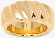 Yoj Coral Band Ring in Gold at Nordstrom, Size Medium