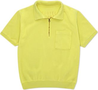 Fortela Yale Short Sleeve Sweatshirt in Yellow at Nordstrom, Size Small Eu