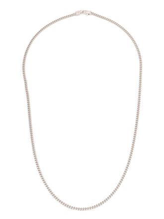 Tom Wood Curb schakelhalsketting - Zilver