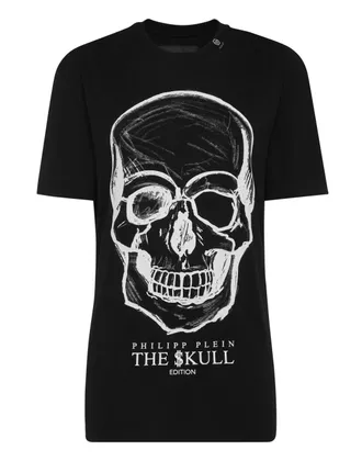 Philipp Plein T-Shirt Ronde Hals Skull