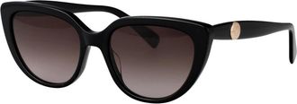 Longchamp Stijlvolle zonnebril Lo 766S - Dames - Zonnebrillen - Zwart - 53 MM - Accessoires