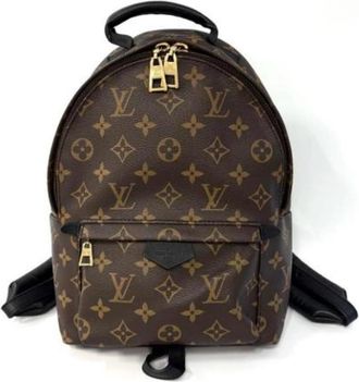 Louis Vuitton Pre-owned Vintage Monogram Rugzak - Dames - Vintage Rugzakken - Bruin - ONE Size - Vintage