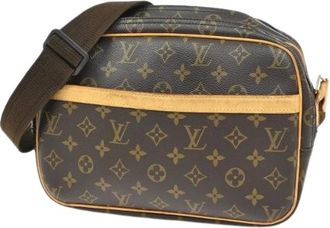 Louis Vuitton Pre-owned Cross Body Bags, unisex, Brown, Size: ONE SIZE Pre-owned Reporter Bag