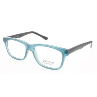 Signature Ladies Blue Rectangular Eyeglass Frames S7004BLUE49