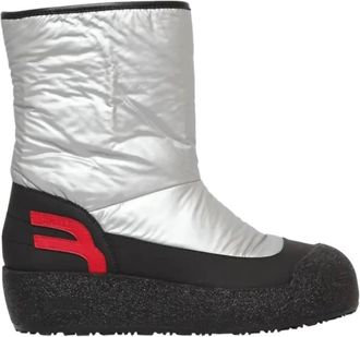 Bally Womens Camely Synthetic Fabric Boots In Silver