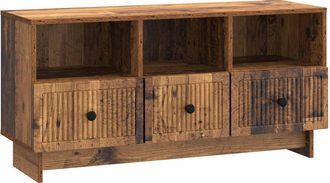 vidaXL Mueble De Tv Con Caj&oacute;n Madera Envejecida 102 X 34,5 X 50 Cm Vidaxl