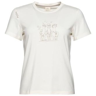 Chillaz Iseo Alpaca Gang T-Shirt f&uuml;r Damen | wei&szlig;