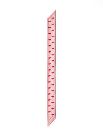 Prada lips-print scarf - Pink