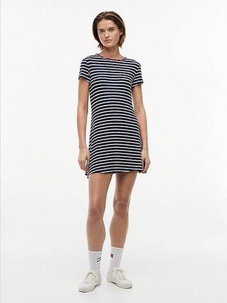 Tommy Hilfiger Vestido corto de punto y corte evas&eacute;