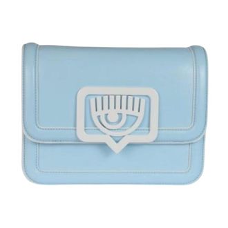 Chiara Ferragni Small Eyelike Shoulder Bag - female - Chiara Ferragni Collection - Shoulder Bags - Blue - ONE SIZE - Bags