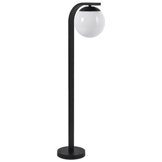 Beliani Beliani - L&aacute;mpara De Bolardo De Jard&iacute;n Moderno Farolas Para Sendero 105 Cm Aluminio Negro Kulsi