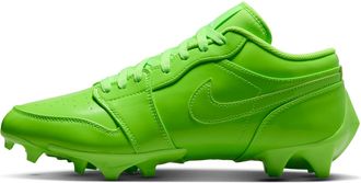 Nike Jordan Mens Jordan 1 Low TD Football Cleat in Green | FJ6245-300