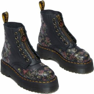 Dr. Martens Leren boots met plateauzool Sinclair