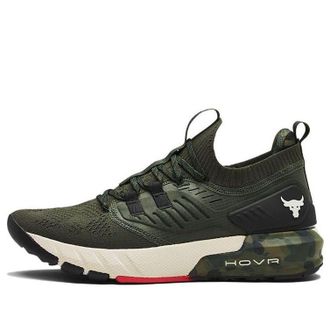 Under Armour Project Rock 3 Baroque Green Camo 3023971-301