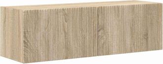 vidaXL Mueble De Tv Montado En La Pared Sonoma 98 X 31 X 29,5 Cm Vidaxl