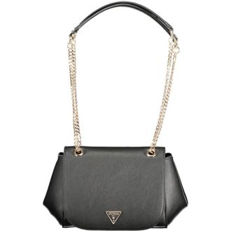 Guess Nero Poliuretano Women Womens Handbag