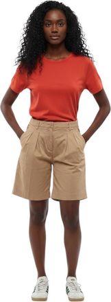 Woolrich Beige Solid Shorts