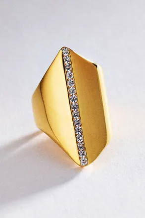 Awe Inspired Shield Ear Cuff