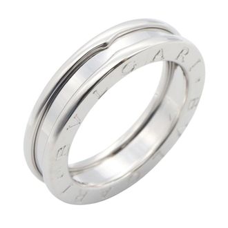 Bulgari Silver White Gold (18K) Band Ring (Pre-Owned)