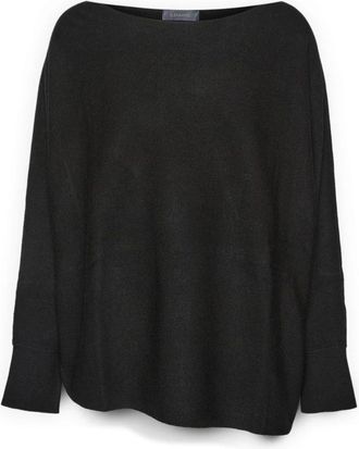 Elena Miro Dames, Truien, Zwart, Maat: L Viscose