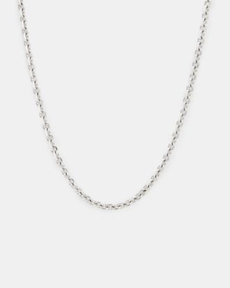 AllSaints Brass Ruben Chunky Chain Necklace, Size: One Size