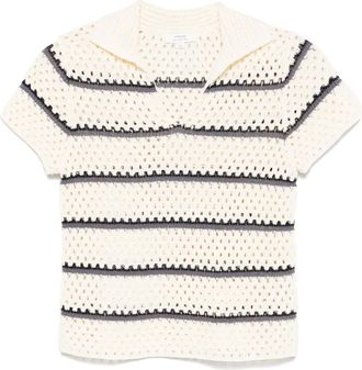 Vince Top a righe - Toni neutri