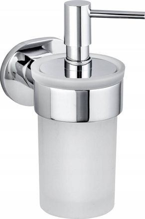 WENKO Maribor Dispensador De Jab&oacute;n Mural Cromado 150 Ml