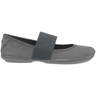 Camper Right Nina 21595 Nubuck Womens Slip On Shoes - Grey - Size:UK 3