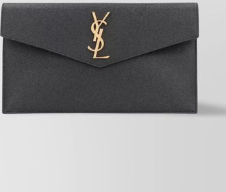 Saint Laurent small leather clutch bag