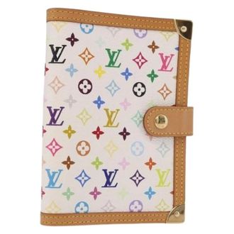 Louis Vuitton Pre-owned Day Planner Cover - Dames - Pre-owned - Veelkleurig - Maat: ONE Size Leer