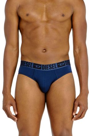 Diesel 3-pack briefs in stretch cotton - Briefs - Man - Multicolor