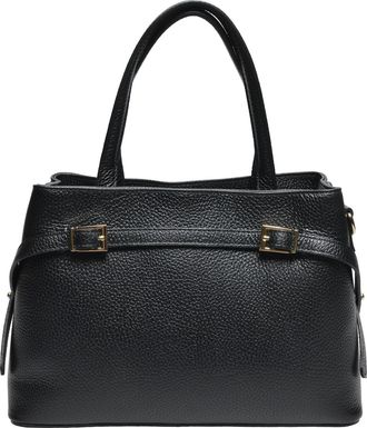 Roberta M ZWART Rundleer Tas