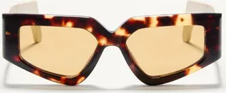 Valentino Geometric Acetate Eyewear Wo