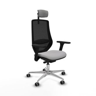 Piqueras y Crespo Piqueras-y-crespo Mardos Silla De Oficina Gris Claro Ergon&oacute;mica