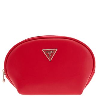 Guess Red Dome Cosmetic Pouch