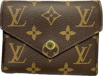 Louis Vuitton Brown Monogram Monogram Wallet (Tri-Fold) (Pre-Owned)