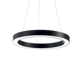 Netlighting Oracle Integrated LED Medium Ceiling Pendant Black 3000K