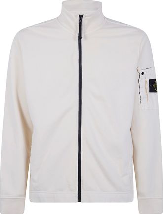 Stone Island Zip Up Cardigan
