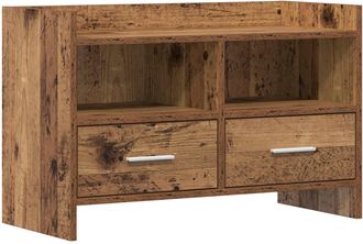 vidaXL Mueble De Tv 71,5 X 33 X 47 Cm Madera Envejecida Vidaxl