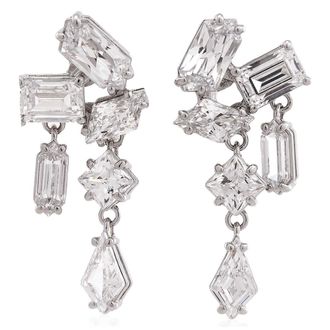 Swarovski Mesmera Cluster Drop Earrings