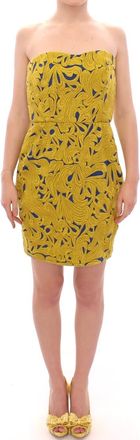 Sachin & Babi Sachin & Babi blue Strapless Bubble Mini Shift Womens Dress