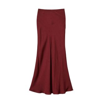 Twinset Midi Rok - Dames - Rokken - Rood - Maat: XL
