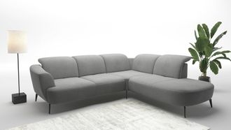 Sit&more Ecksofa »Zoe« ink.Sitztiefenverstellung, wahlweise mit Kopfteilverstellung