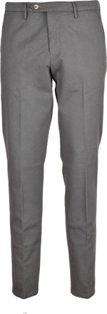 Michael Coal Tailored Beige and Black Slim Fit Trousers