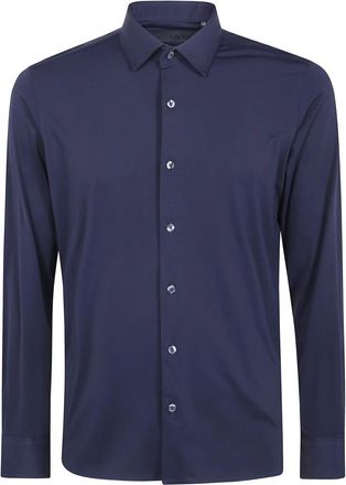 Roberto Ricci Design Rrd, Overhemden, Heren, Blauw, 2Xl, Casual Shirts