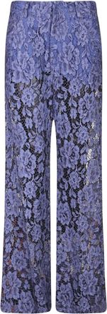 Federica Tosi Broeken, Dames, Blauw, XS, Pantalone Avio