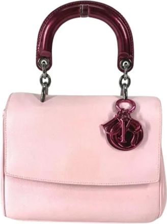 Dior Pre-owned Handbags, female, Pink, Size: ONE SIZE Pre-owned Leather dior-bags
