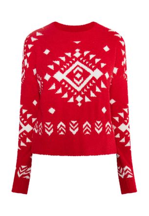 Izia Jumper Dames rood wit