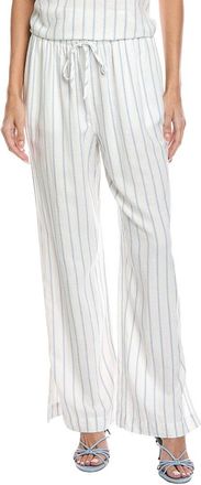 Bella Dahl Wide Leg Drawcord Linen-Blend Pant
